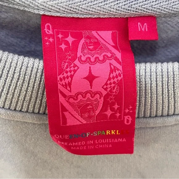 Queen of Sparkles Multi Snake Sweatshirt Shorts Set - Picture 3 of 6